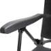 Brunner Compact Stuhl- und Tischset, grau/schwarz