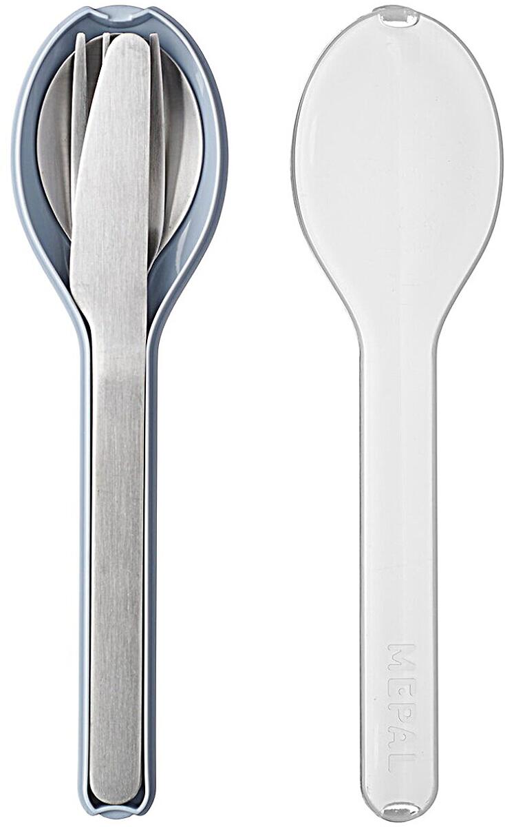 Mepal Ellipse Besteckset, 3-teilig, nordic blue