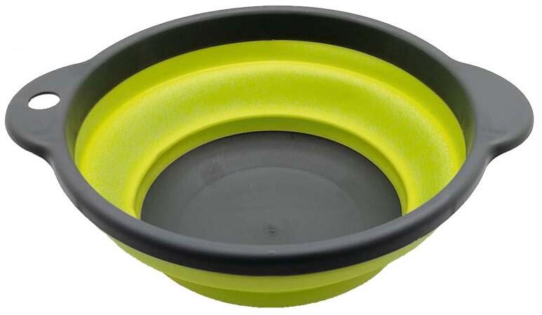 Camp4 Schüssel, faltbar, Ø20cm, grau/lime