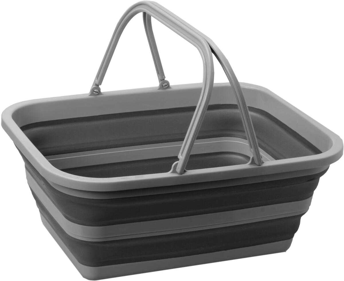 Brunner Holdall Fold-Away Faltkorb, 16l, grau