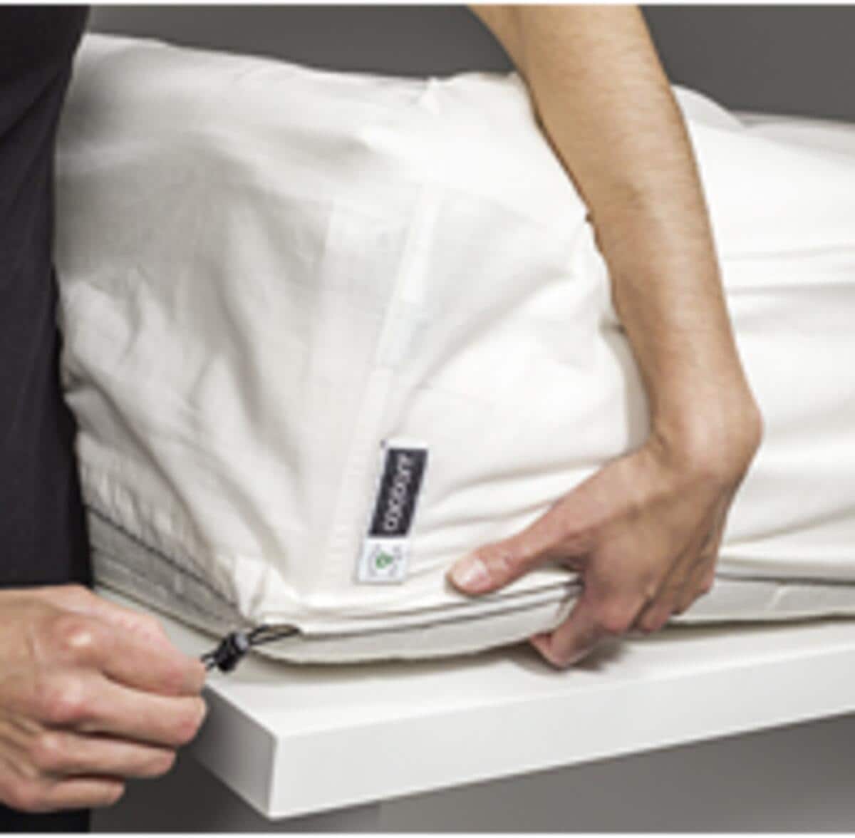 Cocoon Reise-Spannleintuch, 200x100cm, natural