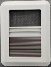 Quipon VISION Fenstergriff zu Ausstellfenster, inkl. Verdunkelung und Insektenschutz, 280x380mm