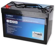 Carbest 100 Lithium-Eisen-Phosphat Batterie, LiFePO4, 100 Ah, Bluetooth