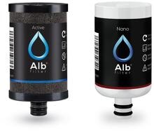 Alb Filter FUSION Active + Nano Trinkwasserfilter, Camping-Set Travel, Blau