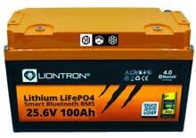 Liontron 100Ah LX Smart Marine - All In 1 Lithium Batterie, 25,6V, 100Ah, mit BMS & Bluetooth