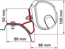 Fiamma F35 Adapter für Trafic/Vivaro ab 2015