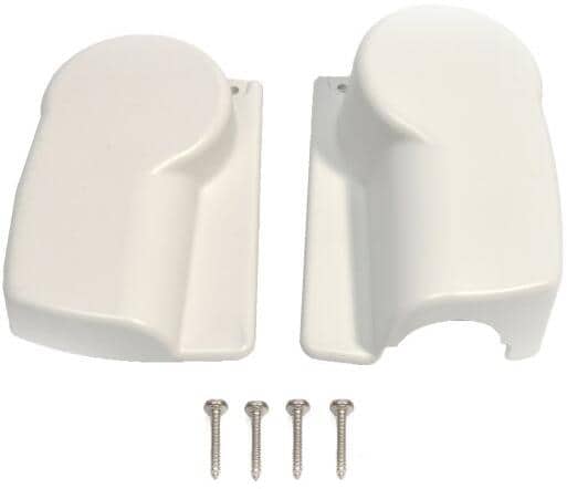 Endkappen-Satz, weiß - Thule Ersatzteil Nr. 1500602211 - für Typ 4900