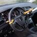 Alca AutoSafe Wheel Blocker Lenkradsperre mit Schlüssel, 49-72cm, gelb