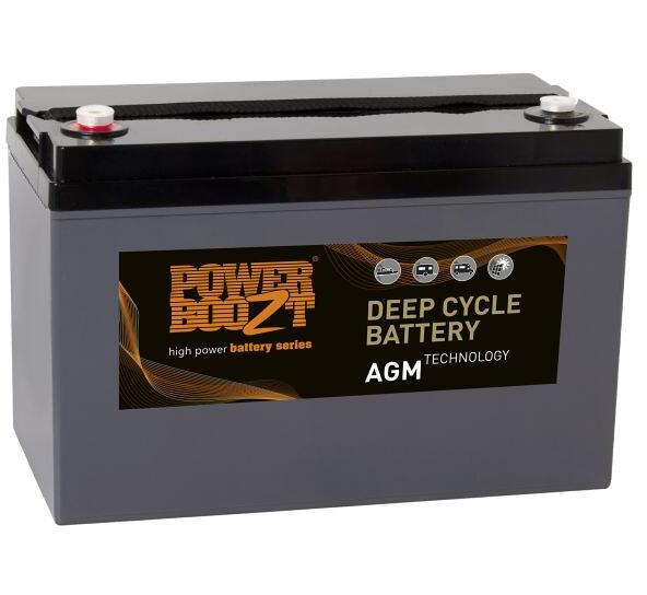 Powerboozt PB-DC110 Deep Cycle AGM Batterie, 110Ah