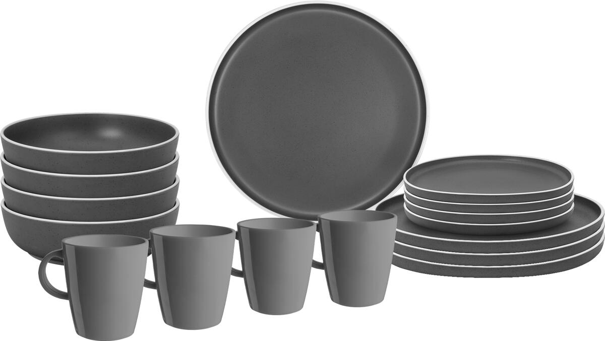 Brunner Amadè Geschirrset, Lunch Box, 16-teilig bei Camping Wagner