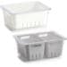 Zeller Kühlschrank-Box, Kunststoff, grau