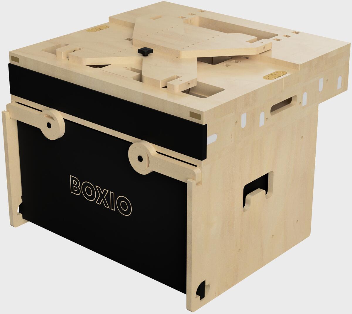 BOXIO RACK Modulare Campingbox inkl. Bett, Gr. S