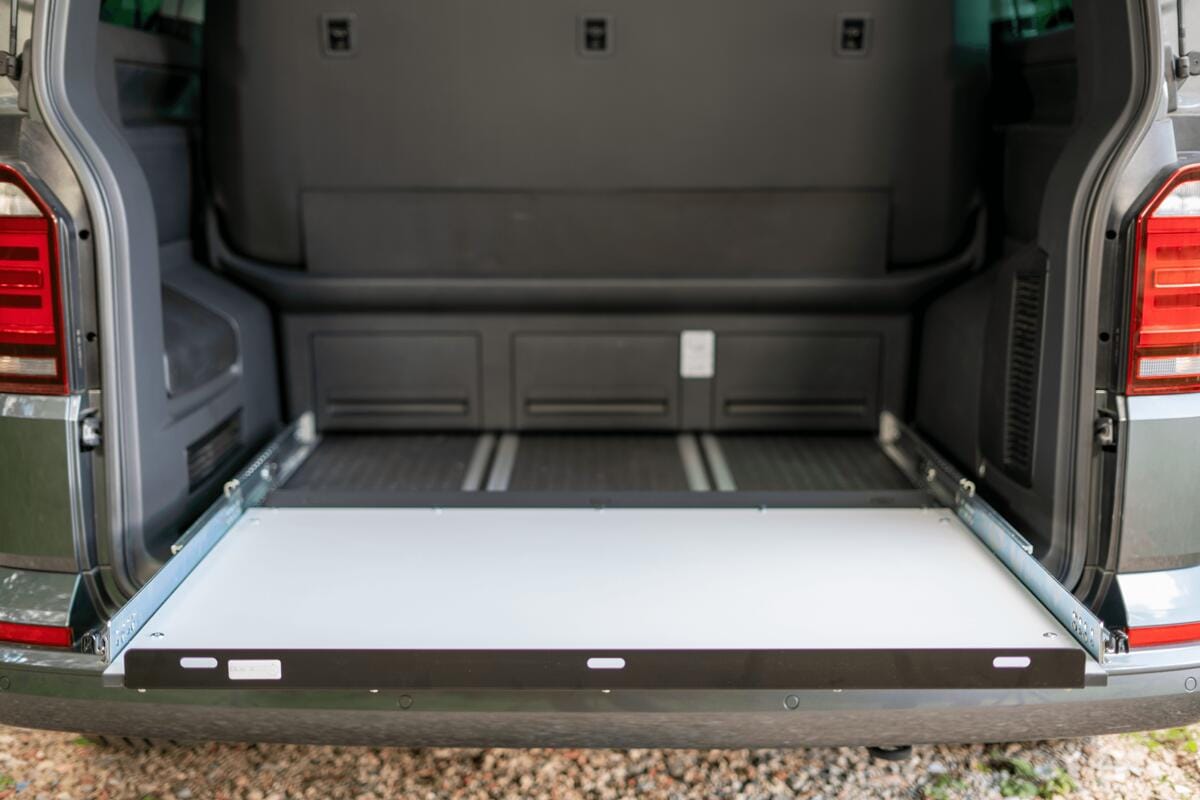 Bus-Boxx heckBOXX flex Heckauszug für VW T5/T6, 95cm bei Camping Wagner ...