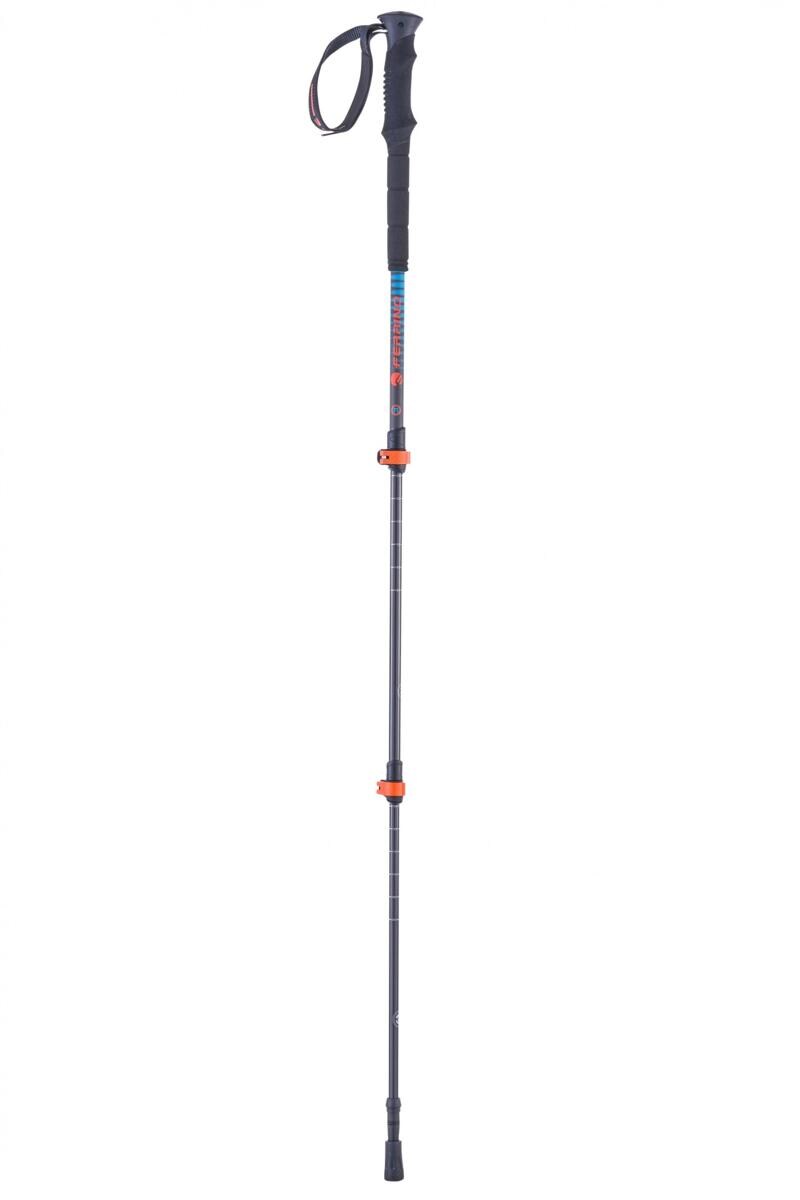 Ferrino Nuptse Treckingstöcke, grau, 60-135cm