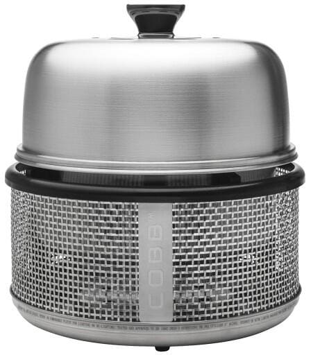Cobb Premier+ Edelstahl-Holzkohlegrill