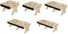BOXIO RACK Modulares Campingbett inkl. Fuß-Set