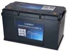 Carbest LiFePO4 Batterie mit Bluetooth - Technologie 100 Ah