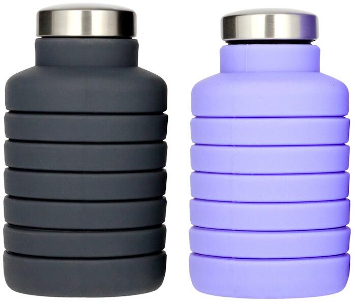 Pandoo Silikon-Trinkflasche, faltbar, 700ml bei Camping Wagner Campingzubehör