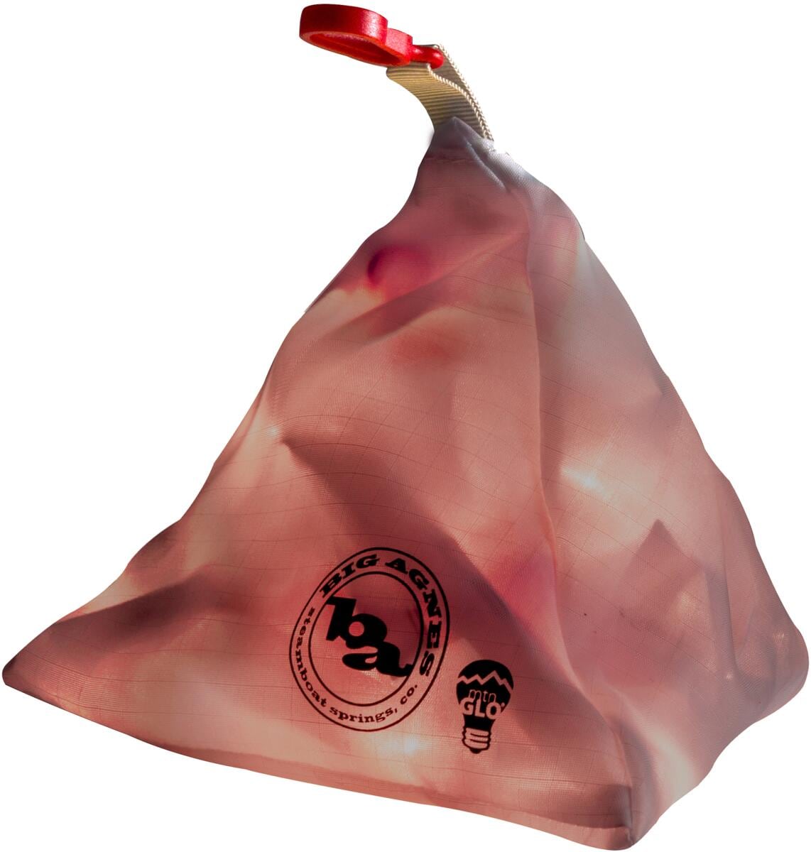 Big Agnes mtnGLO Tent & Camp Lights Lichterkette, rot