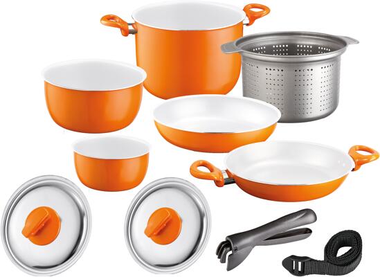 Brunner Mandarina Kochtopfset, Aluminium, 10-teilig