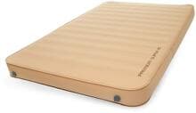KingCamp Premium Deluxe Schlafmatte, selbstaufblasend, beige, 201x128x15cm 
