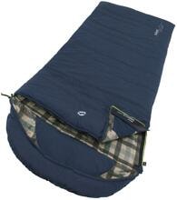 Outwell Camper Lux Deckenschlafsack, 235x90cm, dunkelblau, Zipper rechts