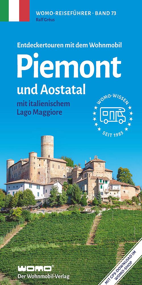 Womo Verlag Reisebuch Wohnmobil - Piemont & Aostatal