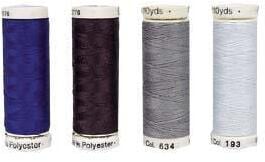 Nähgarn Zelt, 500m, grau