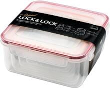 Lock&Lock Classic Dosen-Set,5-teilig, bunt