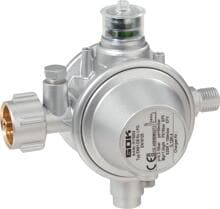 GOK Gasregler EN61-DS (KLF x G1/4LH-KN UEDS SBS), 1,5kg/h, 29mbar, gerade