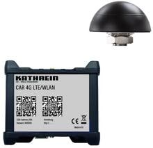 Kathrein CAR 4G LTE/WiFi Routerset, Dual-SIM, inkl. Dachantenne, schwarz