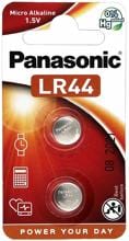Panasonic LR44 Knopfbatterie, 2Stück, 1,5Volt