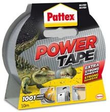 Pattex Power-Tape Klebeband, silber, 25m