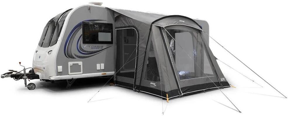 Vango Palma 260, Wohnwagenvorzelt, Tiefe 2,4m, Cloud Grey