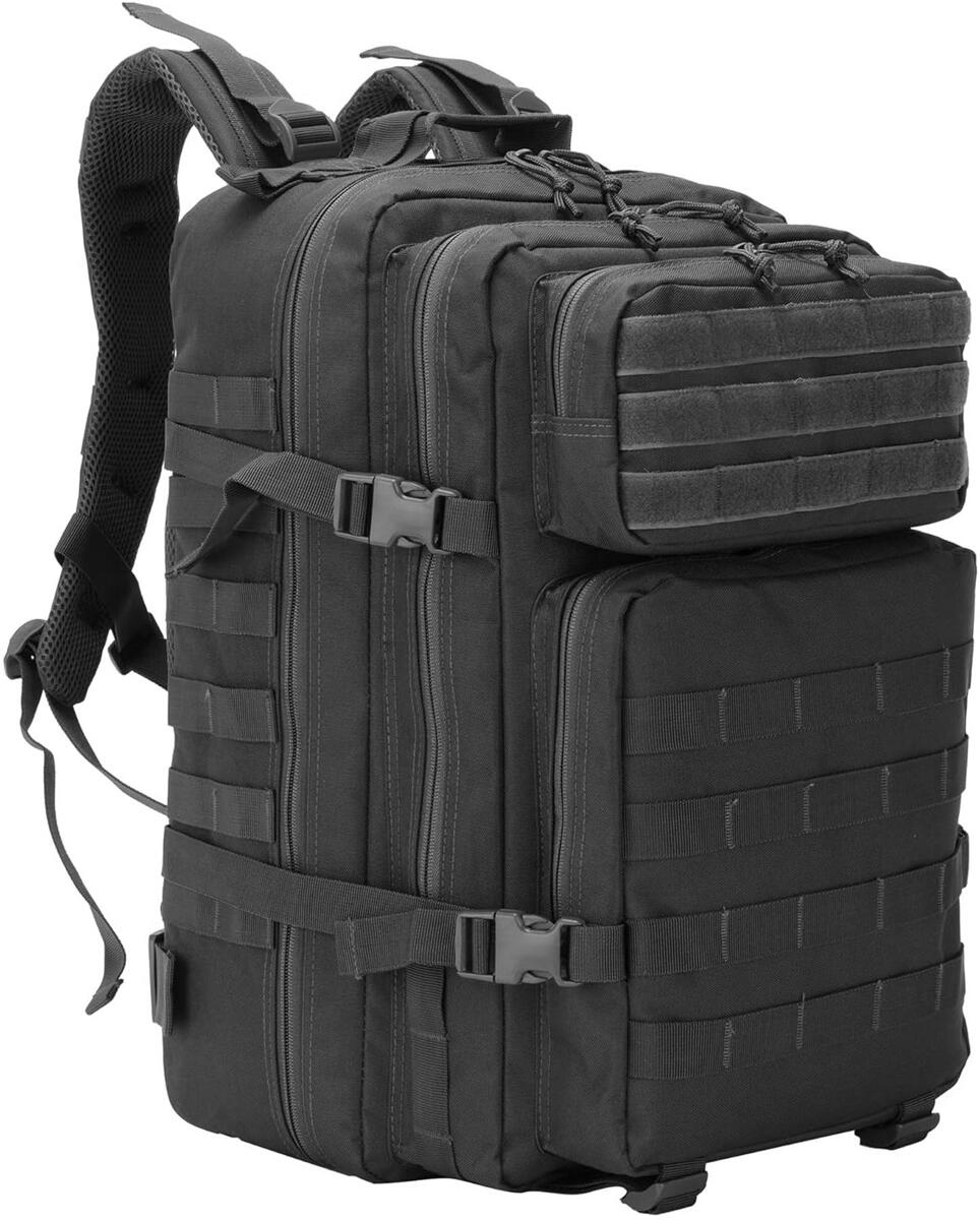 Origin Outdoors Mountain Pack Rucksack, MOLLE-Befestigungssystem, 45 L, schwarz