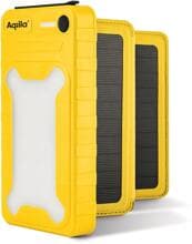 Aqiila Powerbird BS10 Solar Powerbank 20W gelb 10.000 mAh