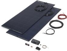 Büttner Elektronik Flat Light MT240-2 FL Solar-Komplettanlage, 240Wp, 960Wh/Tag