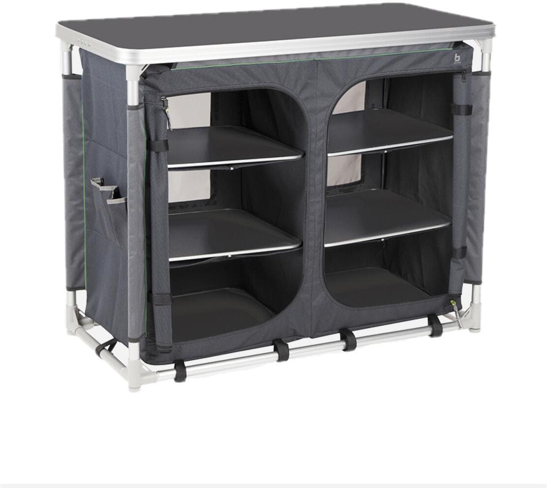 Bo-Camp Louise Kochinsel, 100x48x80cm, grau