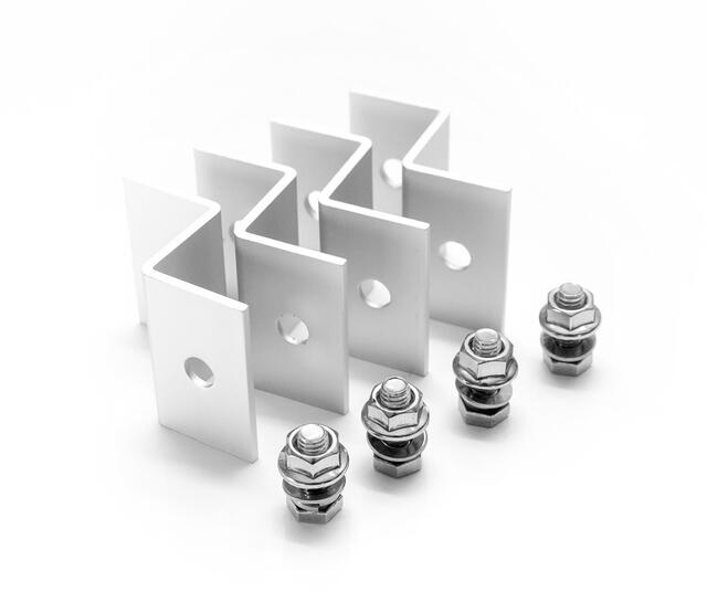 WATTSTUNDE HSZ38 Modul Halterung, 38mm, Aluminium, Z-Winkel