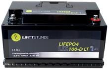 WATTSTUNDE LIX100D-LT Lithium Batterie, 100Ah