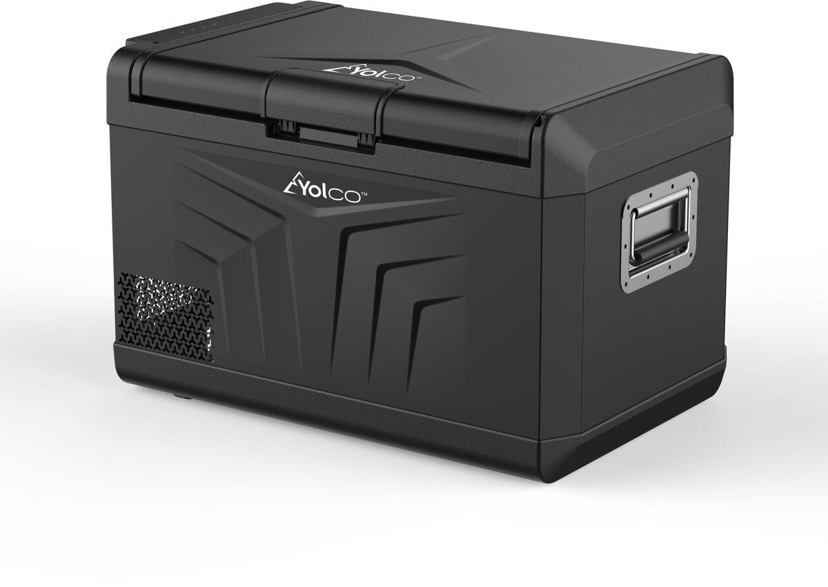 Yolco GCX37 Kompressor-Kühlbox, 12/24/230V, 37L, schwarz