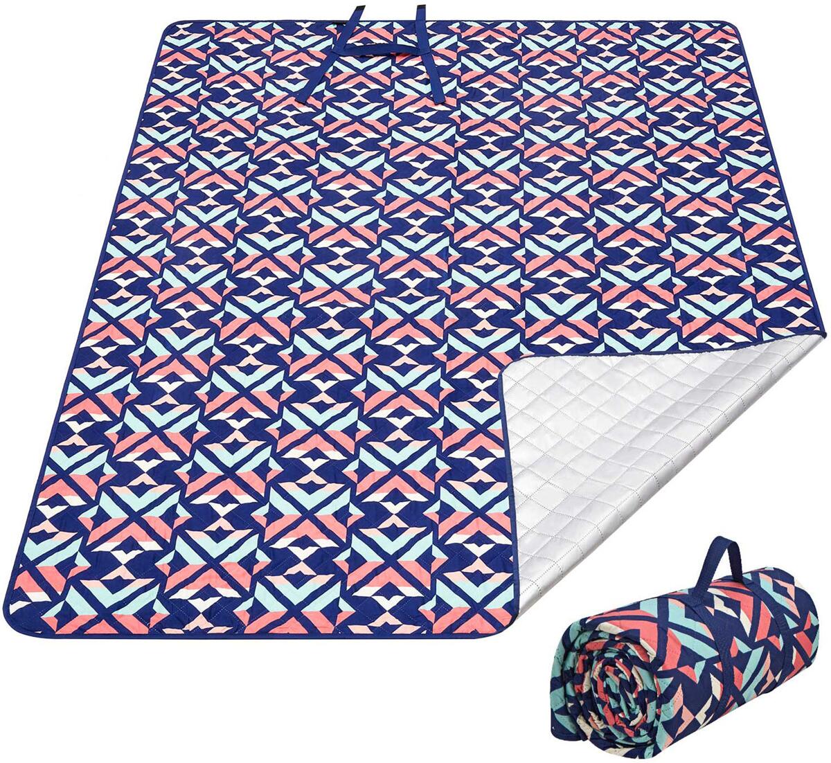 KingCamp Ariel Picknickdecke, 200x150cm, Blumen