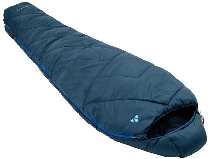 Vaude Sioux Mumienschlafsack, RV links, 235cm, Komfort 11°C, blau