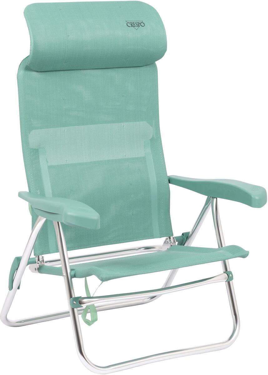 Crespo Al205 C 07 Strandstuhl Grün Bei Camping Wagner Campingzubehör 