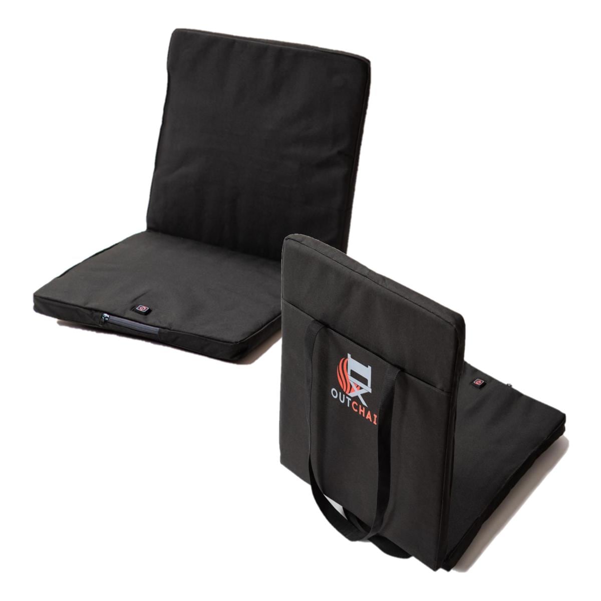 Outchair Bottom Heater beheizbare Sitzauflage, 40x40cm, schwarz