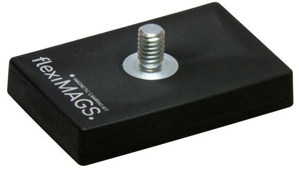 Brugger Magnet A-System Squareline Magnetsystem, 3,5 x 2,2 x 0,6 cm, schwarz