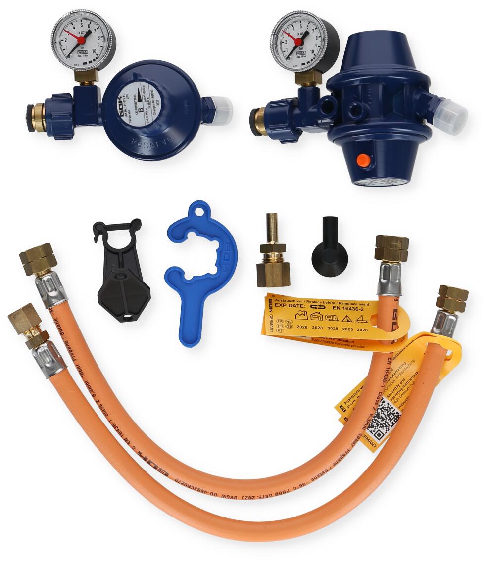 GOK Caramatic BasicTwo Gasdruck-Regelanlage, 50mbar