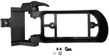 Eufab Lampenschutz für Kupplungsträger SD260, rechts, mit Klappmechanik, schwarz