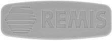 Abdeckkappe mit Logo, grau - Remis Ersatzteil-Nr. 10025283 - für Remifront IV