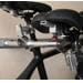 bike-holder COMFORT Black W1 W2 Set inkl. Wandschiene PRO & Bodenplatten Gr. M - für 2 Fahrräder